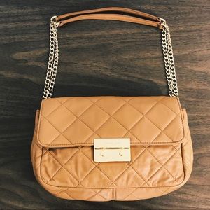 Michael Kors Tan Medium Size Shoulder Bag